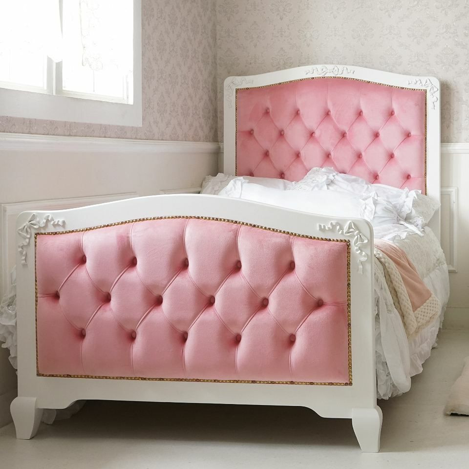 初売り限定 ロココ調 姫家具3点セット シングルベッド 画像4