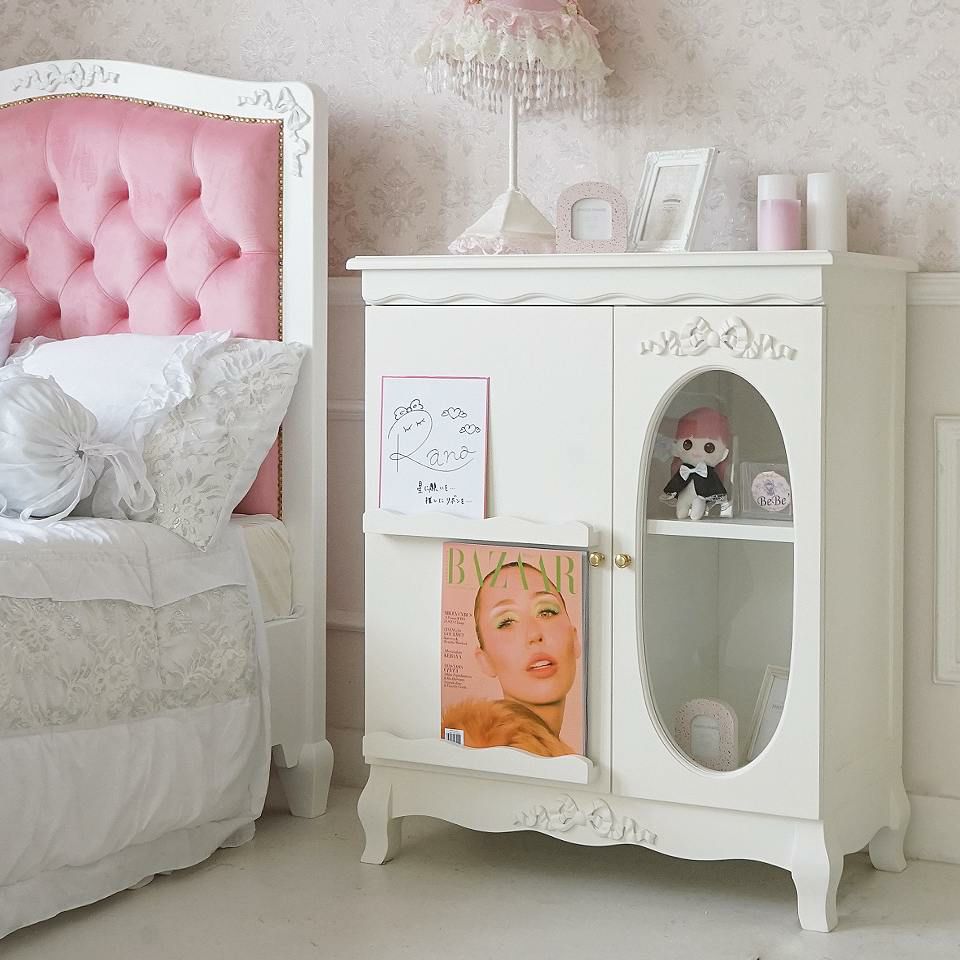 初売り限定 ロココ調 姫家具3点セット セミダブルベッド 画像8