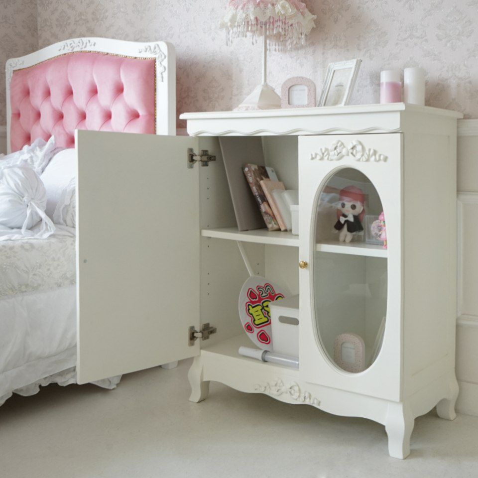 初売り限定 ロココ調 姫家具3点セット セミダブルベッド 画像11