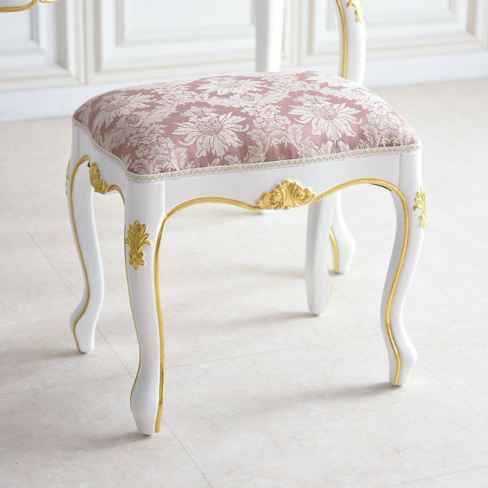 初売り限定 ロココ調 ベッドルーム 5点パック キングベッド 画像7