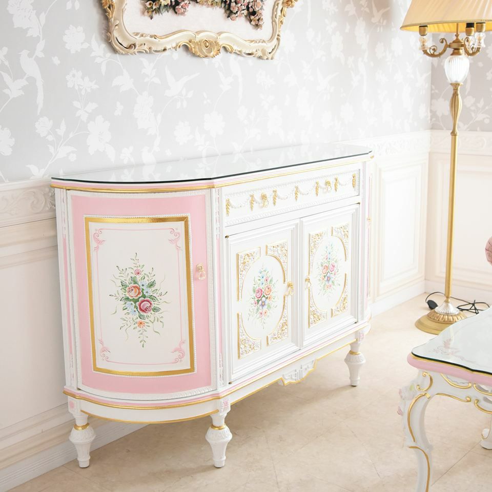 初売り限定 ロココ アントワネット リビング豪華4点セット ヨーロピアン 画像3