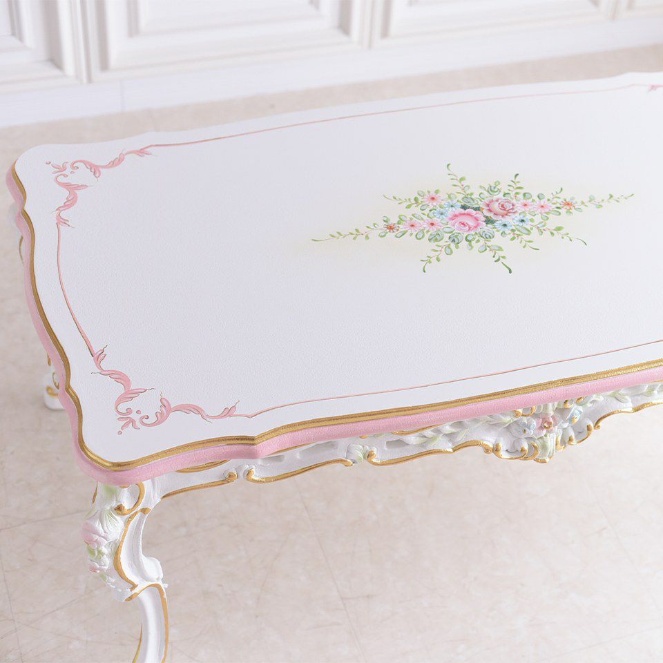 初売り限定 ロココ アントワネット リビング豪華4点セット ヨーロピアン 画像12