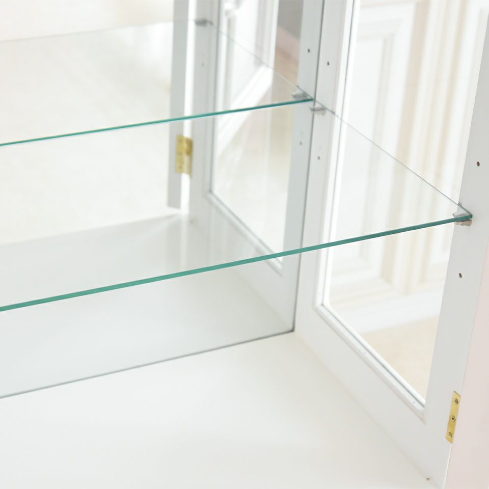 初売り限定 ロココ調 ダイニング家具 2点パック 4人用テーブル キャビネット 画像6