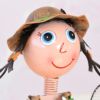 ヨーロピアン ガーデニング オブジェ 虫とり少女 画像7