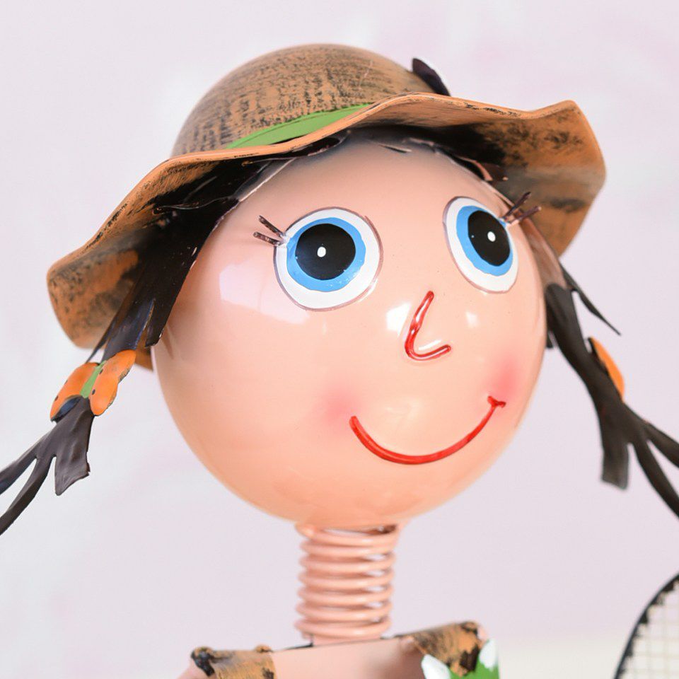 ヨーロピアン ガーデニング オブジェ 虫とり少女 画像7