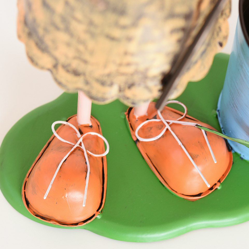 ヨーロピアン ガーデニング オブジェ 虫とり少女 画像11