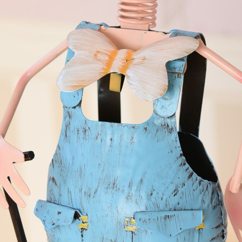 ヨーロピアン ガーデニング オブジェ 小さな庭師の少年 画像9