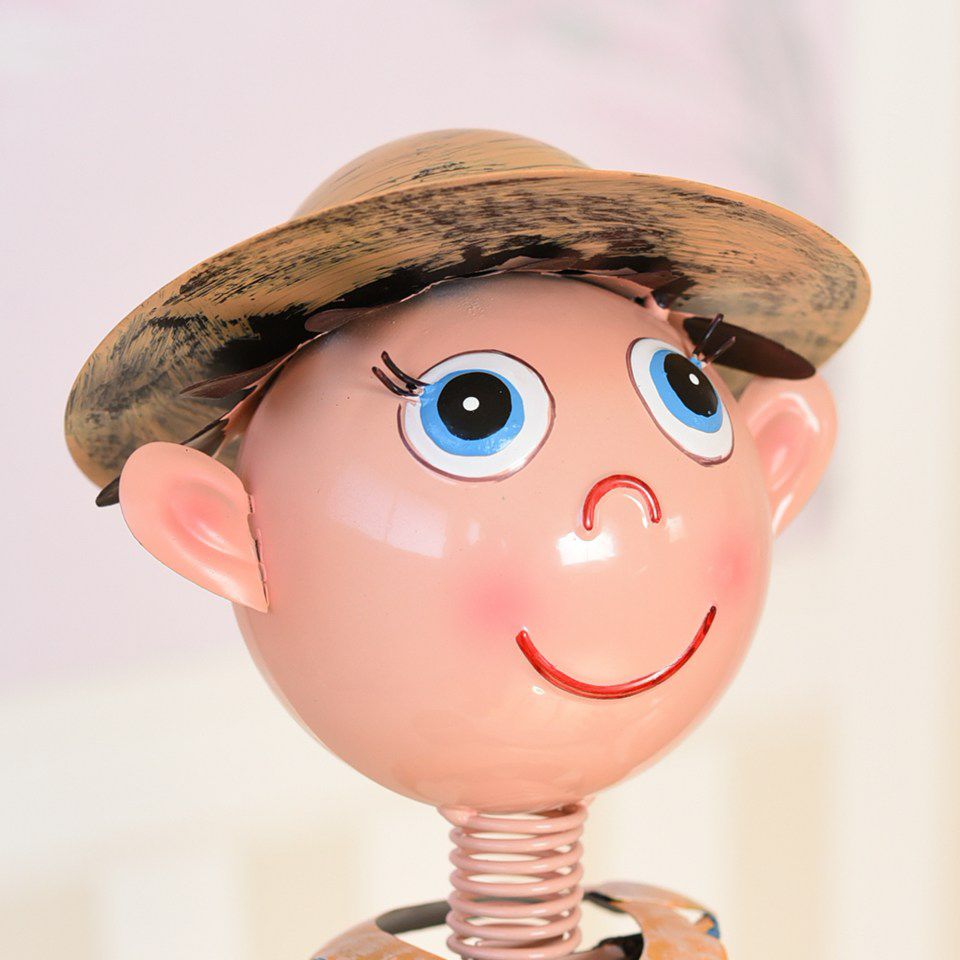 ヨーロピアン ガーデニング オブジェ 夕暮れのわんぱく少年 画像7