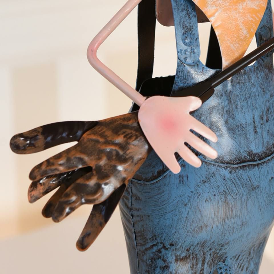 ヨーロピアン ガーデニング オブジェ 夕暮れのわんぱく少年 画像10