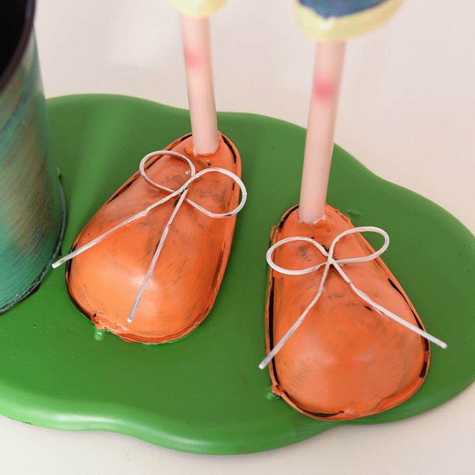 ヨーロピアン ガーデニング オブジェ 夕暮れのわんぱく少年 画像11