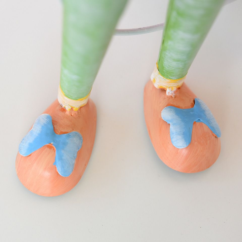 ヨーロピアン ガーデニング オブジェ 自転車の少女 画像10