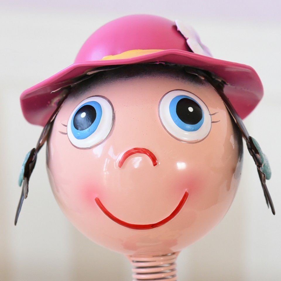 ヨーロピアン ガーデニング オブジェ WELCOMEの少女 画像7