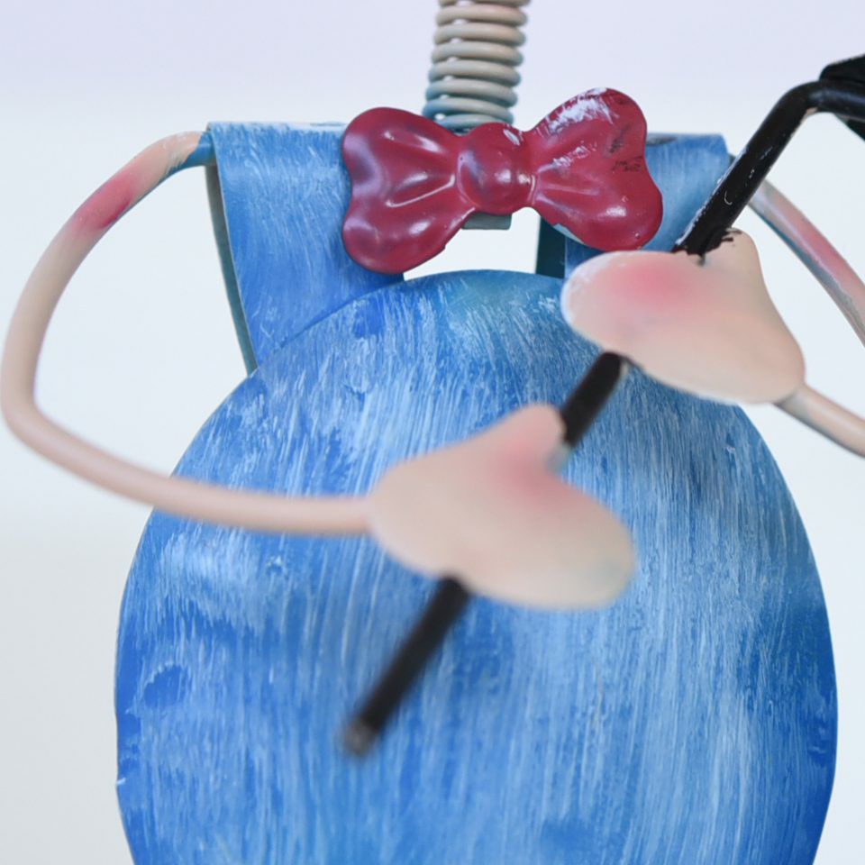 ヨーロピアン ガーデニング オブジェ ミニ 庭仕事の少年 画像10