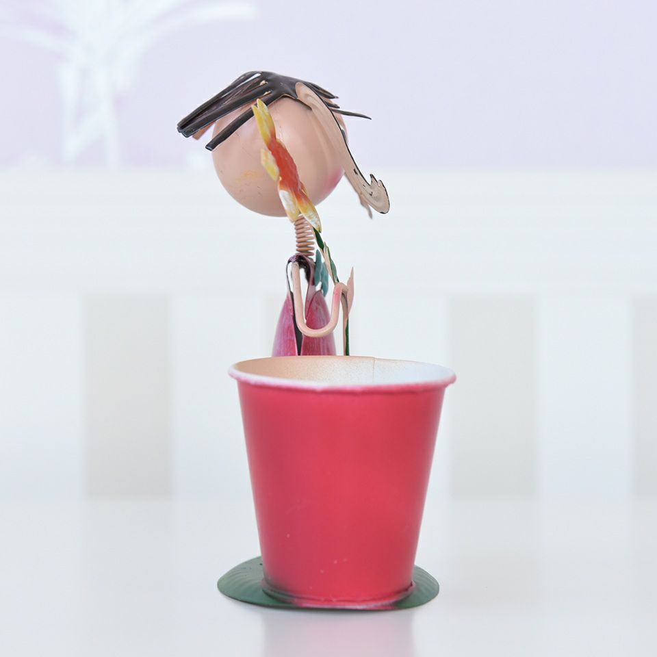 ヨーロピアン ガーデニング オブジェ ミニ ツインテール少女 画像5