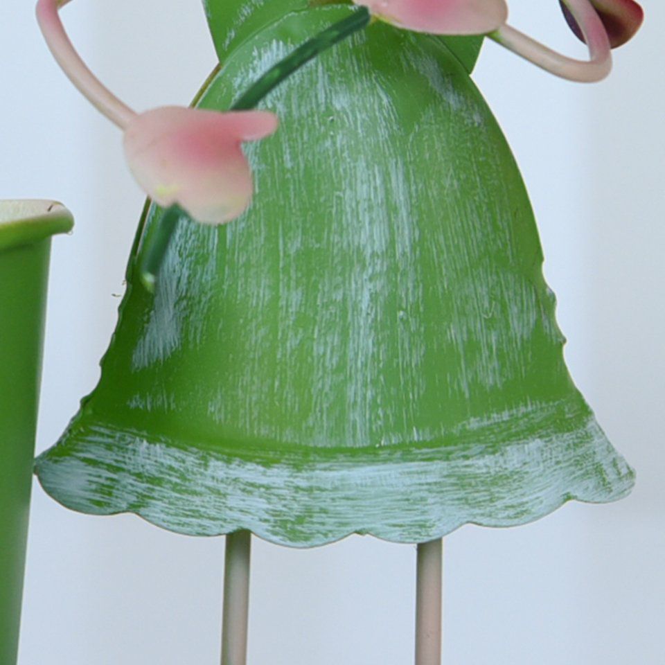 ヨーロピアン ガーデニング オブジェ ミニ ごきげんな少女 画像10