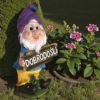 ガーデニング オブジェ ウェルカムドワーフ パープル 画像3