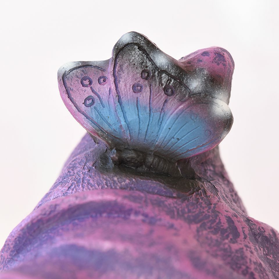 ガーデニング オブジェ ウェルカムドワーフ パープル 画像10