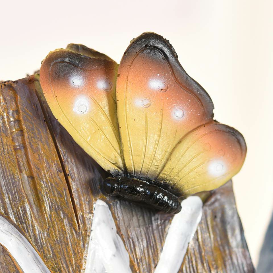 ガーデニング オブジェ ウェルカムドワーフ ブルー 画像11