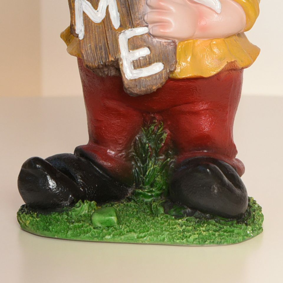 ガーデニング オブジェ ウェルカムドワーフ ブルー 画像12