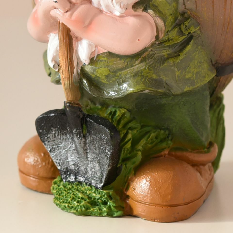 ガーデニング オブジェ ミニ 働き者のドワーフ 画像11