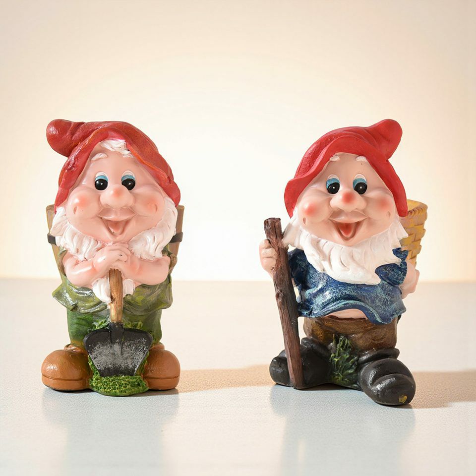 ガーデニング オブジェ ミニ 働き者のドワーフ 画像13