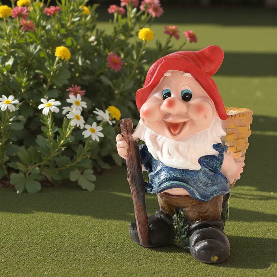ガーデニング オブジェ ミニ 旅するドワーフ 画像3