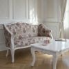 ロココ調 ジュリア 2人掛け ソファ ホワイト 画像16
